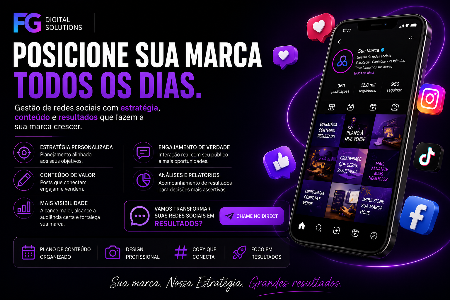 Gestão de redes sociais